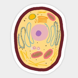 Animal Cell Sticker